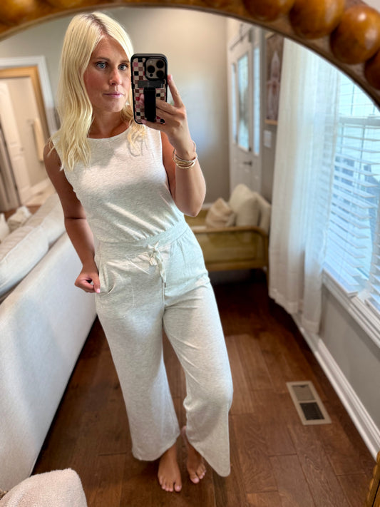 Light Grey Jumpsuit