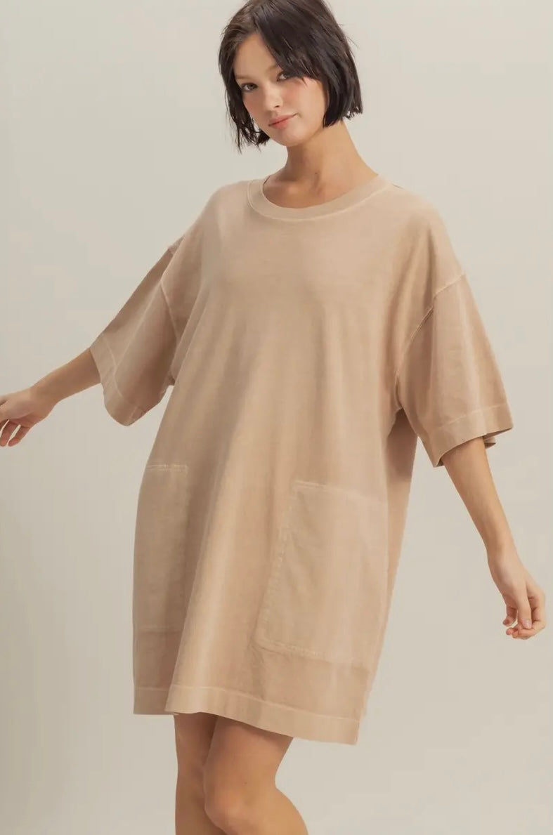 Relaxed T-Shirt Mini Dress