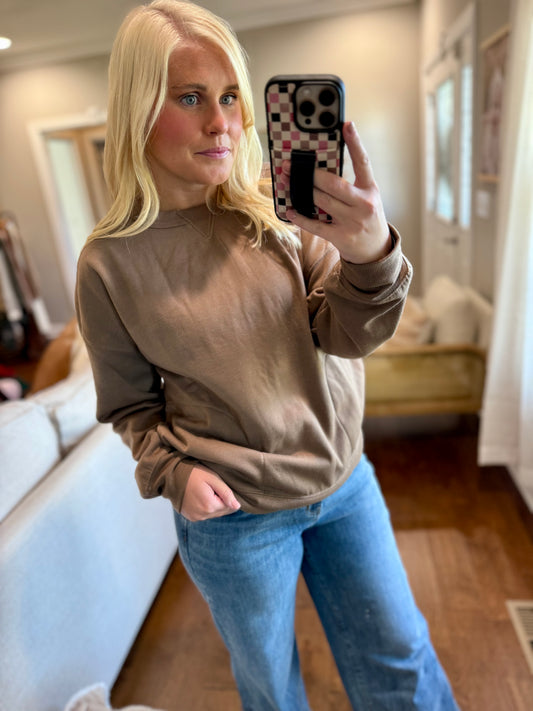 Mocha Basic Top