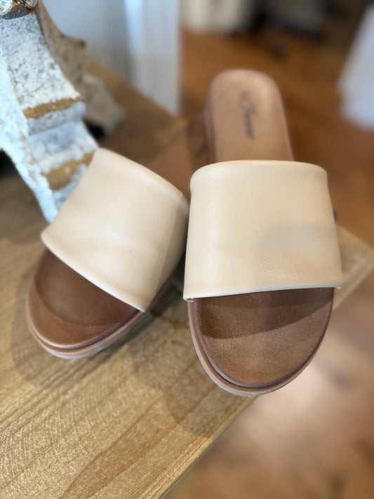 Slip On Sandal - Taupe