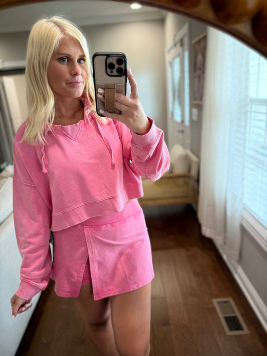 Pink Skort Set