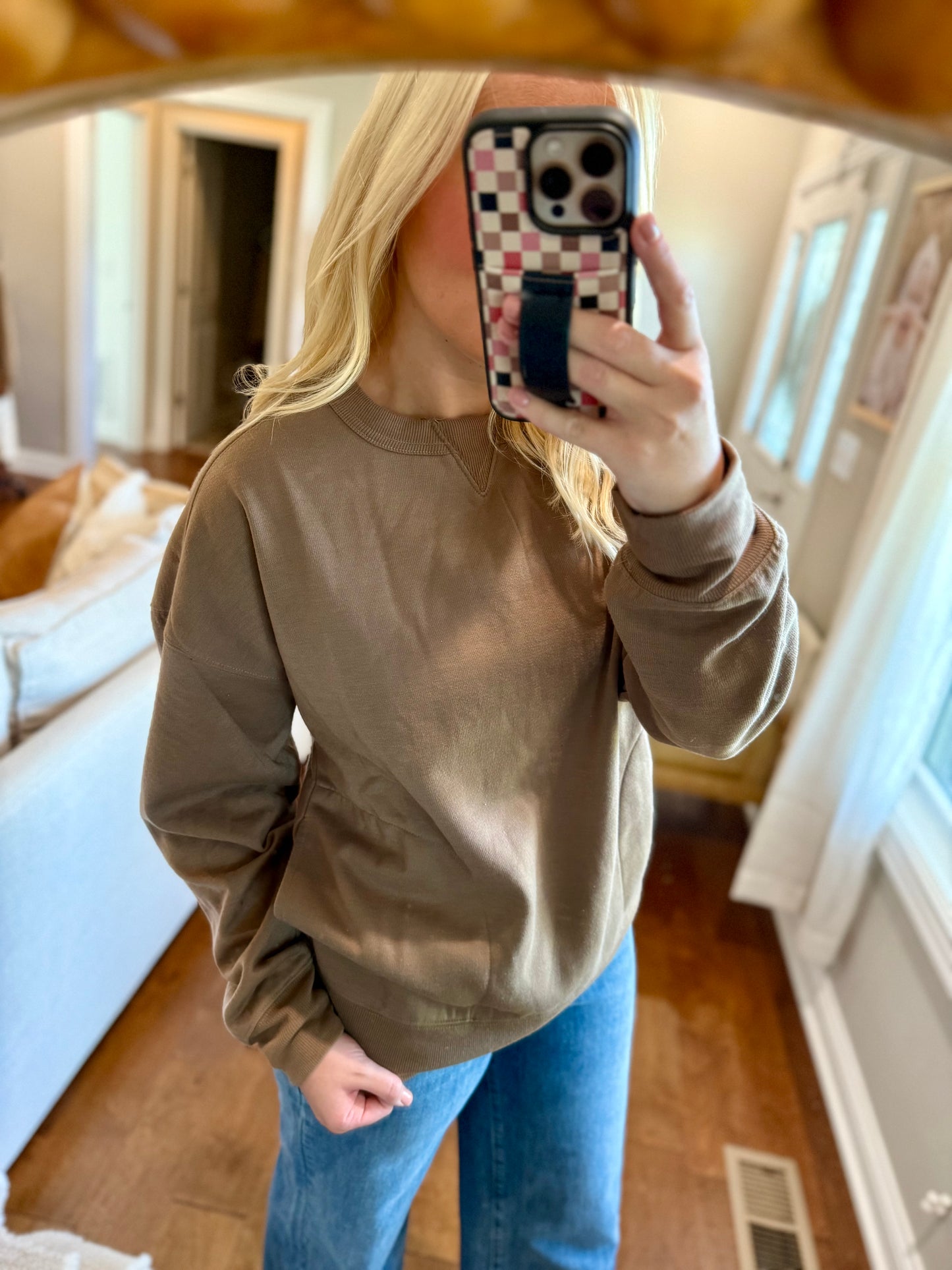 Mocha Basic Top
