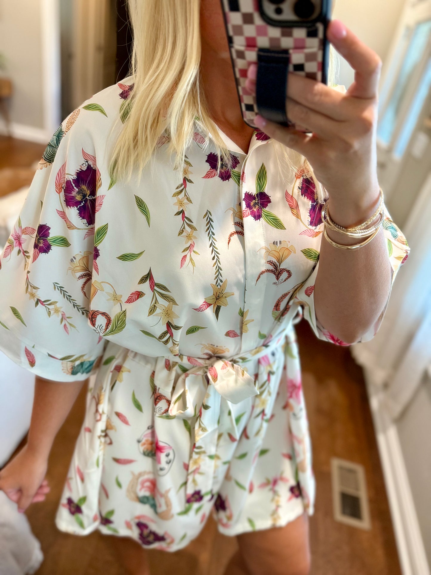 Lily Vine Oversized Romper