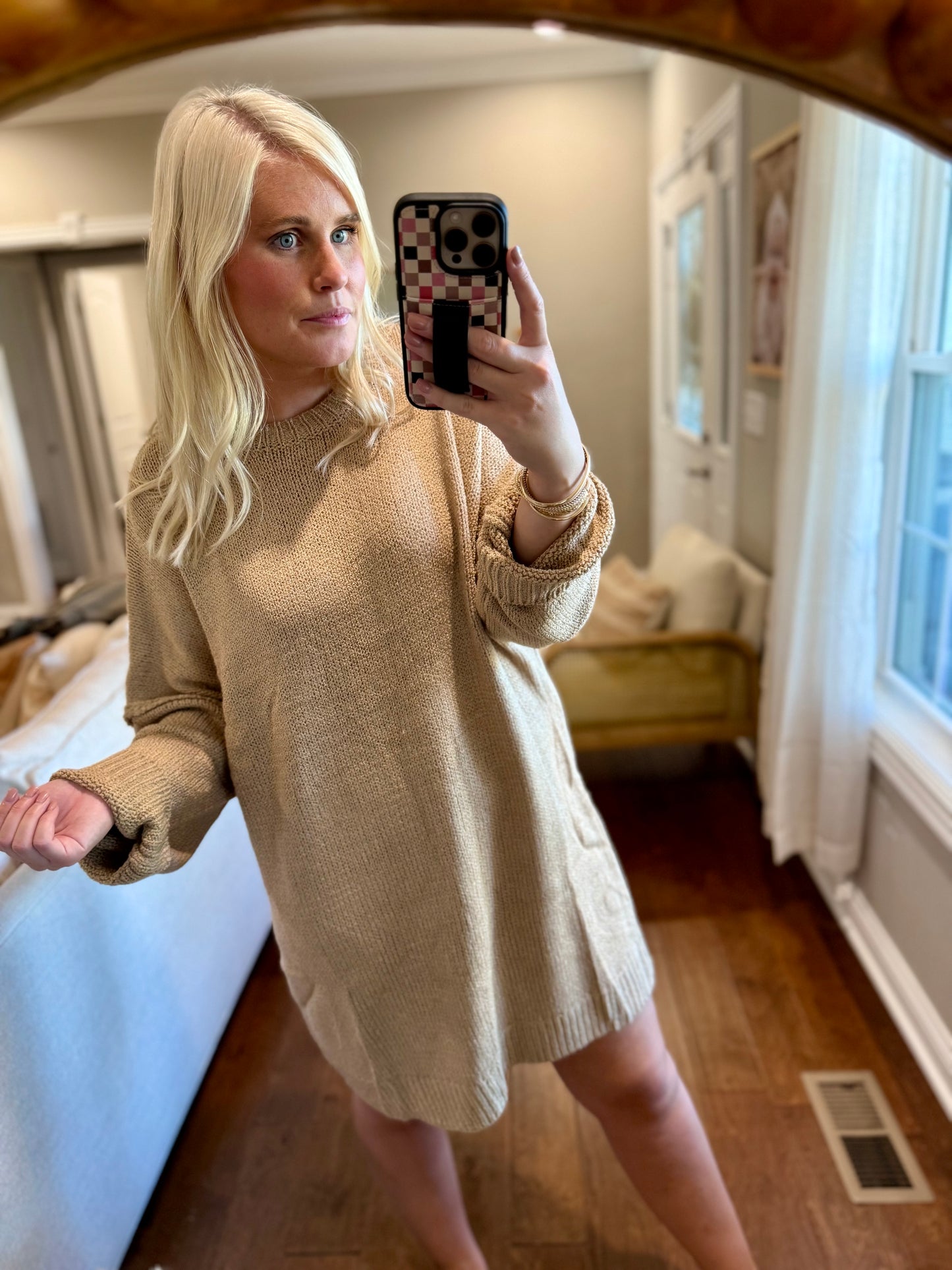 Knit Sweater Dress