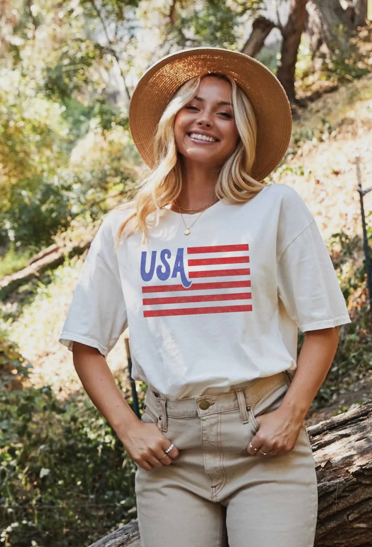 USA Flag Tee