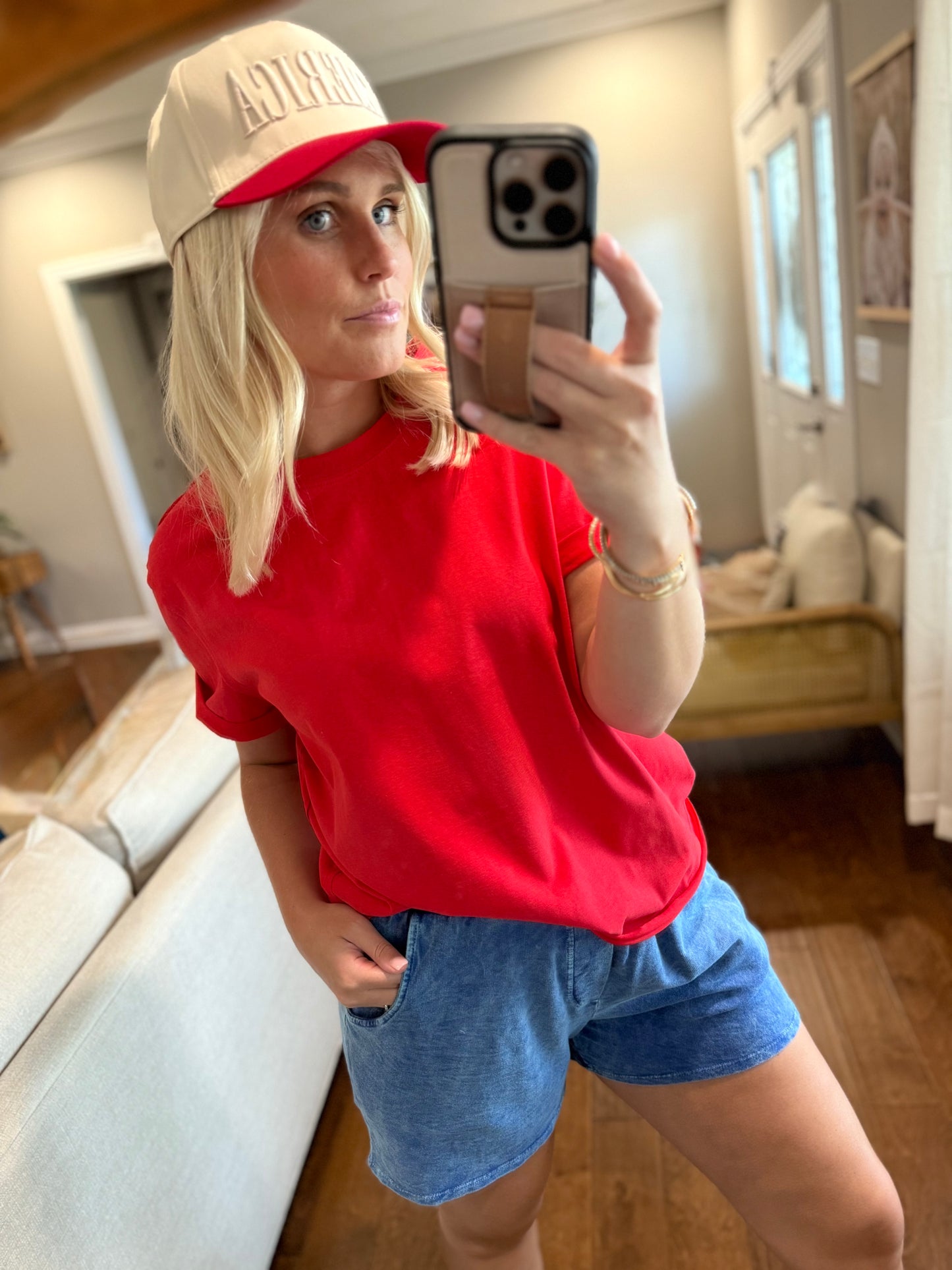 Blue Shorts