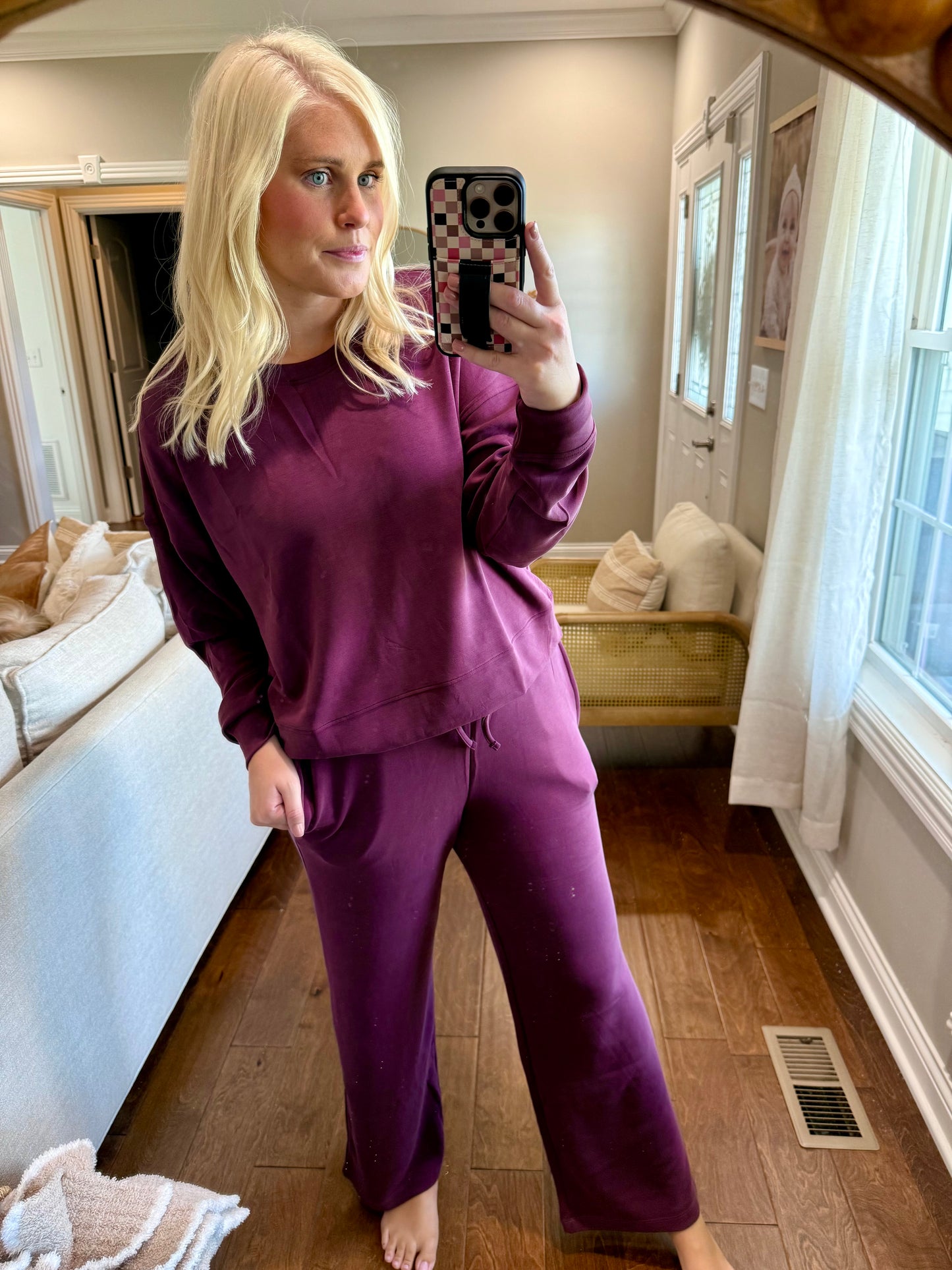 Plum Lounge Set
