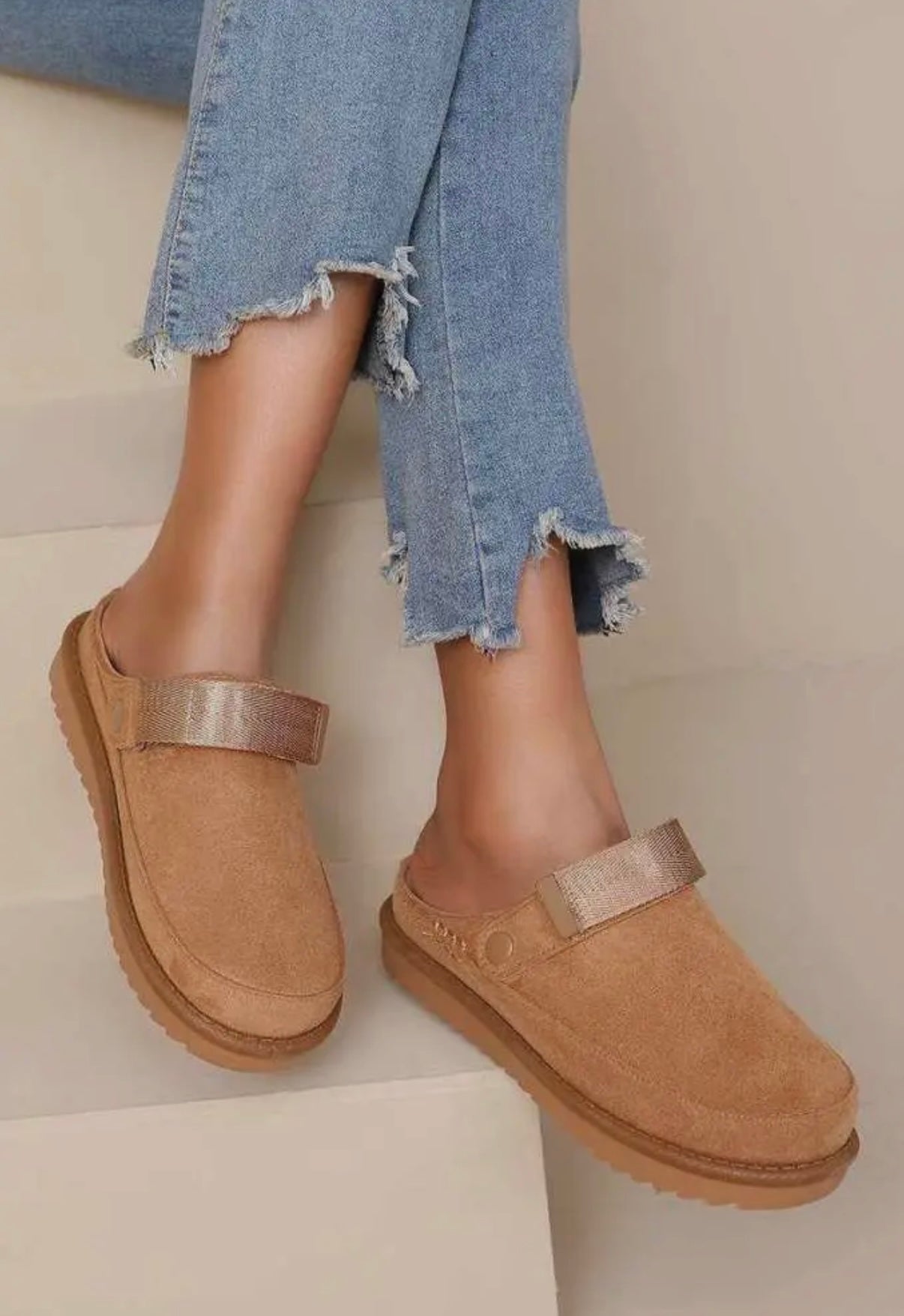 Camel Slip-Ons