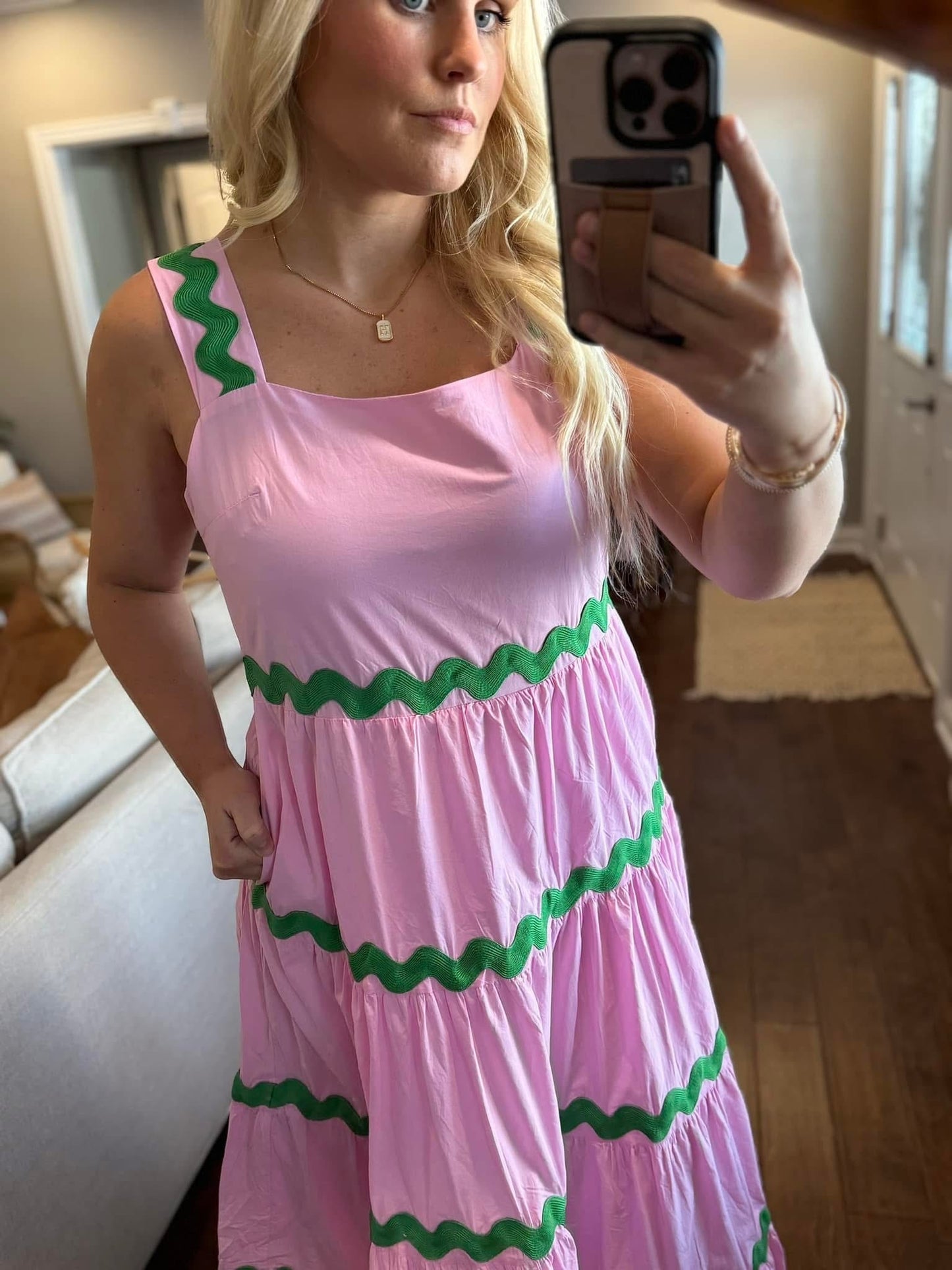 Ric Rac Midi Dress