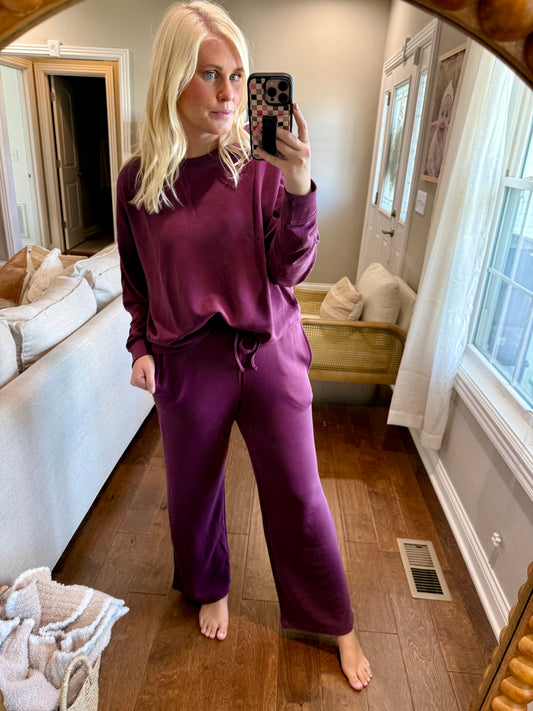 Plum Lounge Set