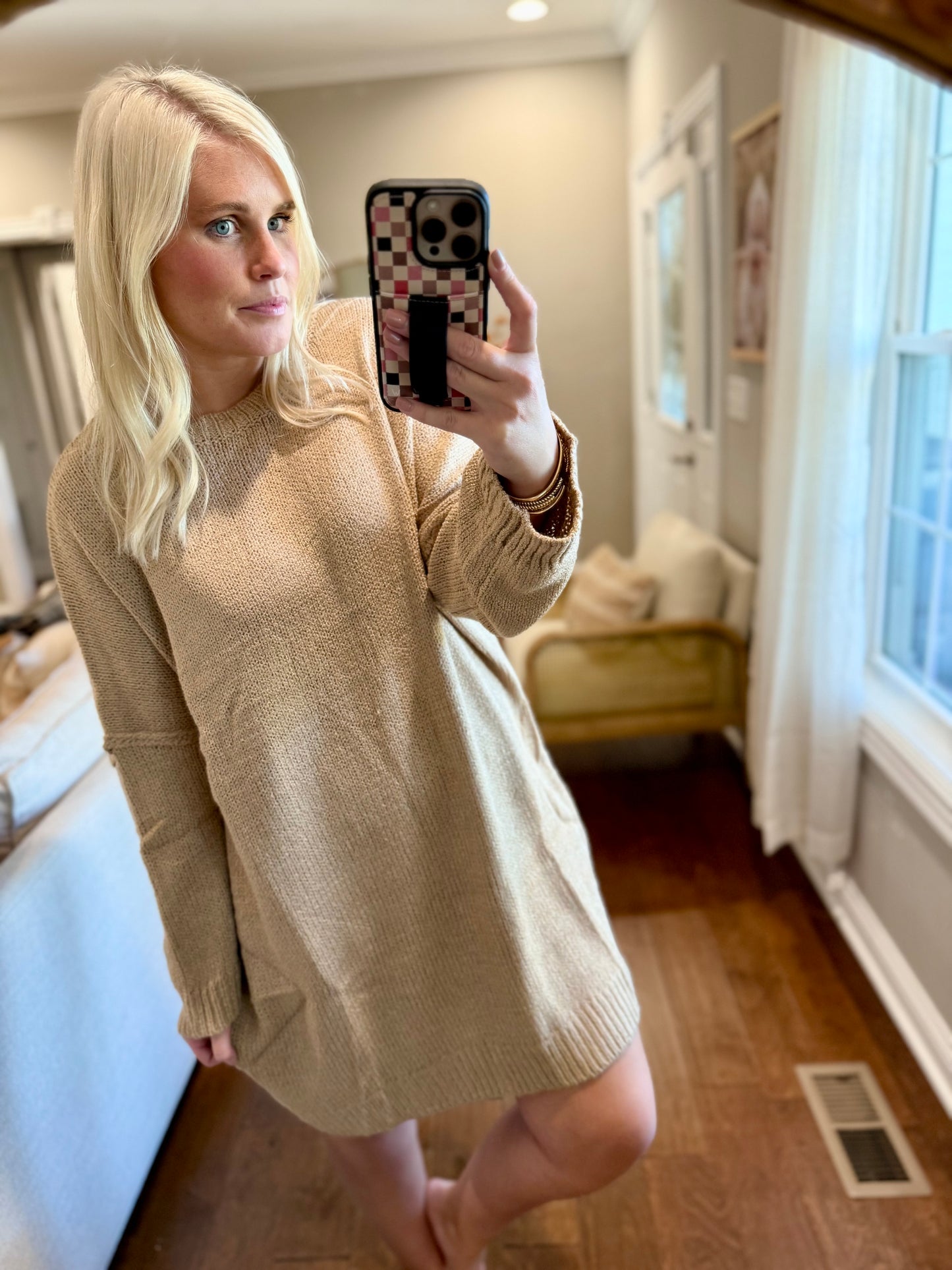 Knit Sweater Dress