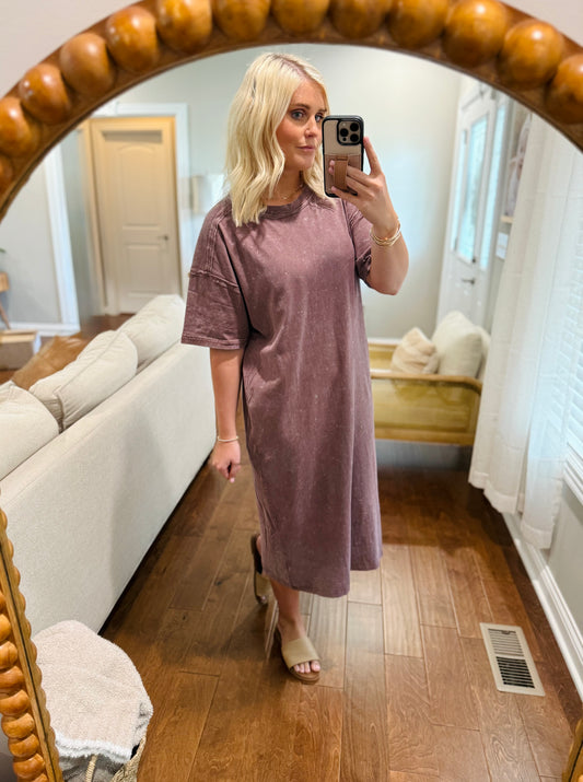 Chocolate Midi Dress