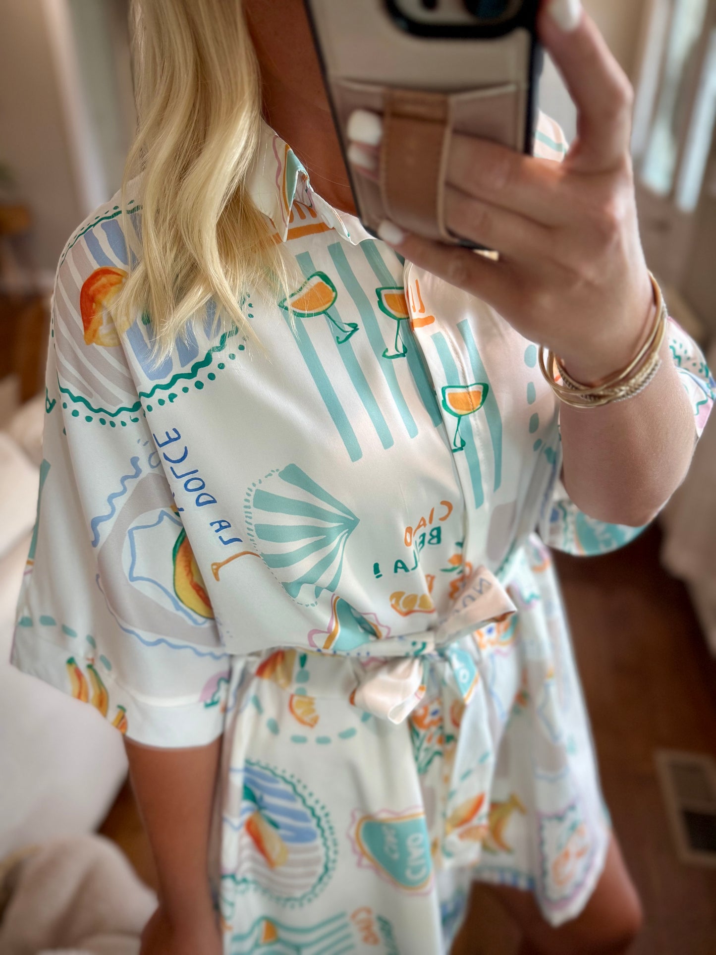 Tropical Oversized Romper