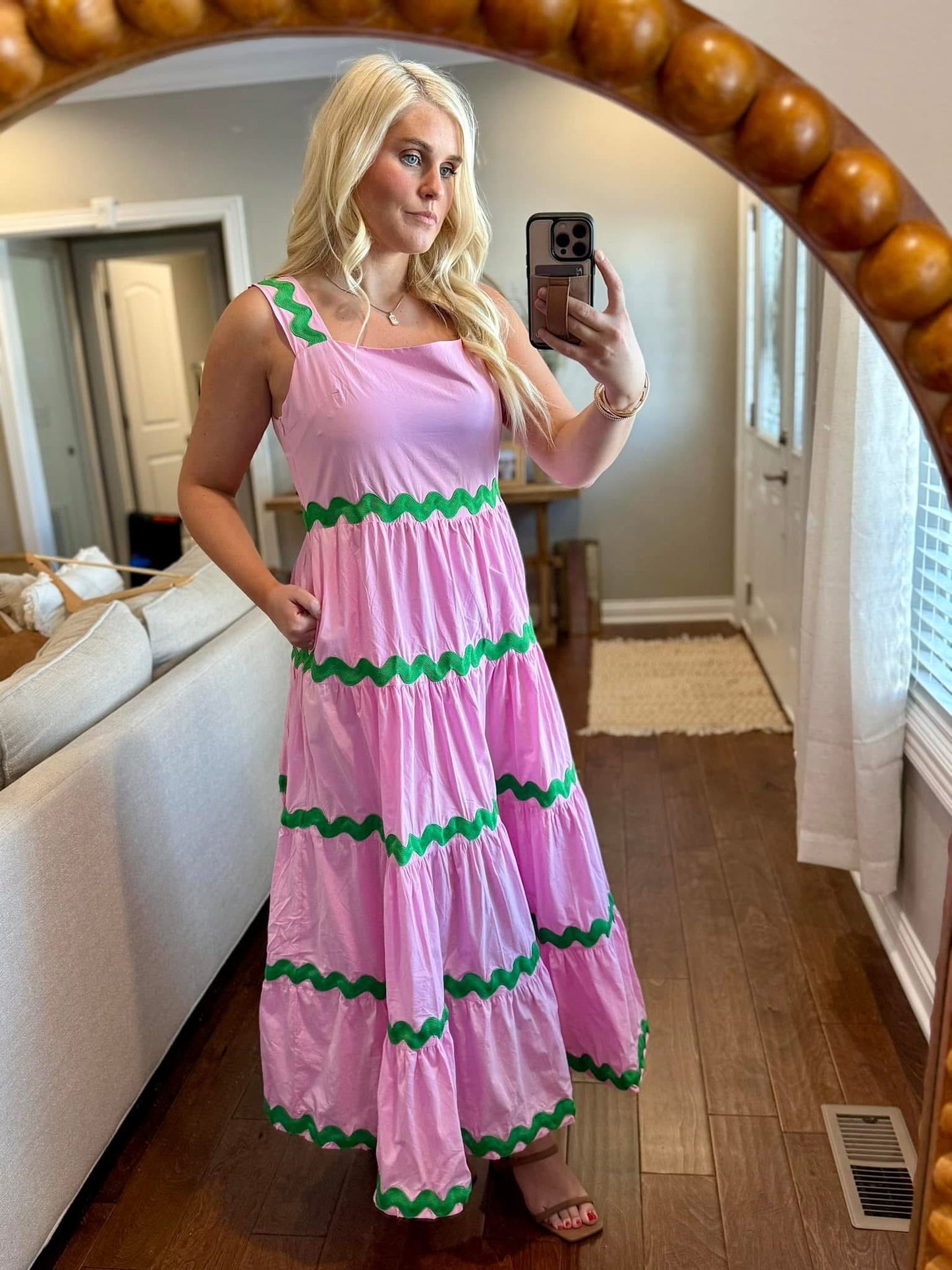 Ric Rac Midi Dress