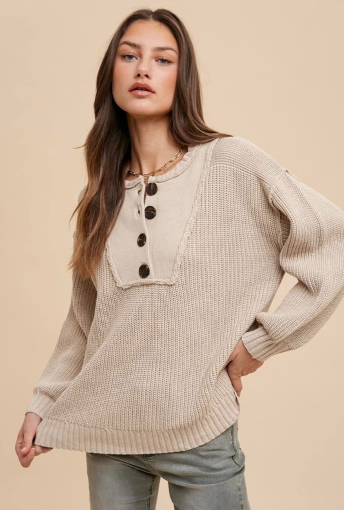 Rubber Sweater Top