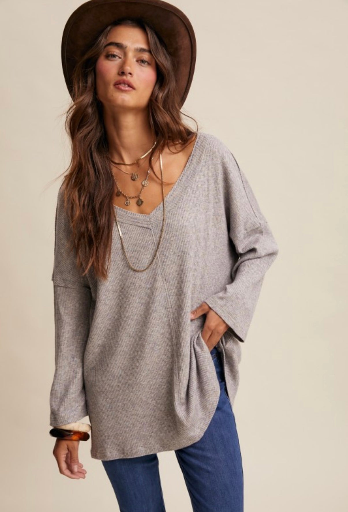 Oversized Tunic Top